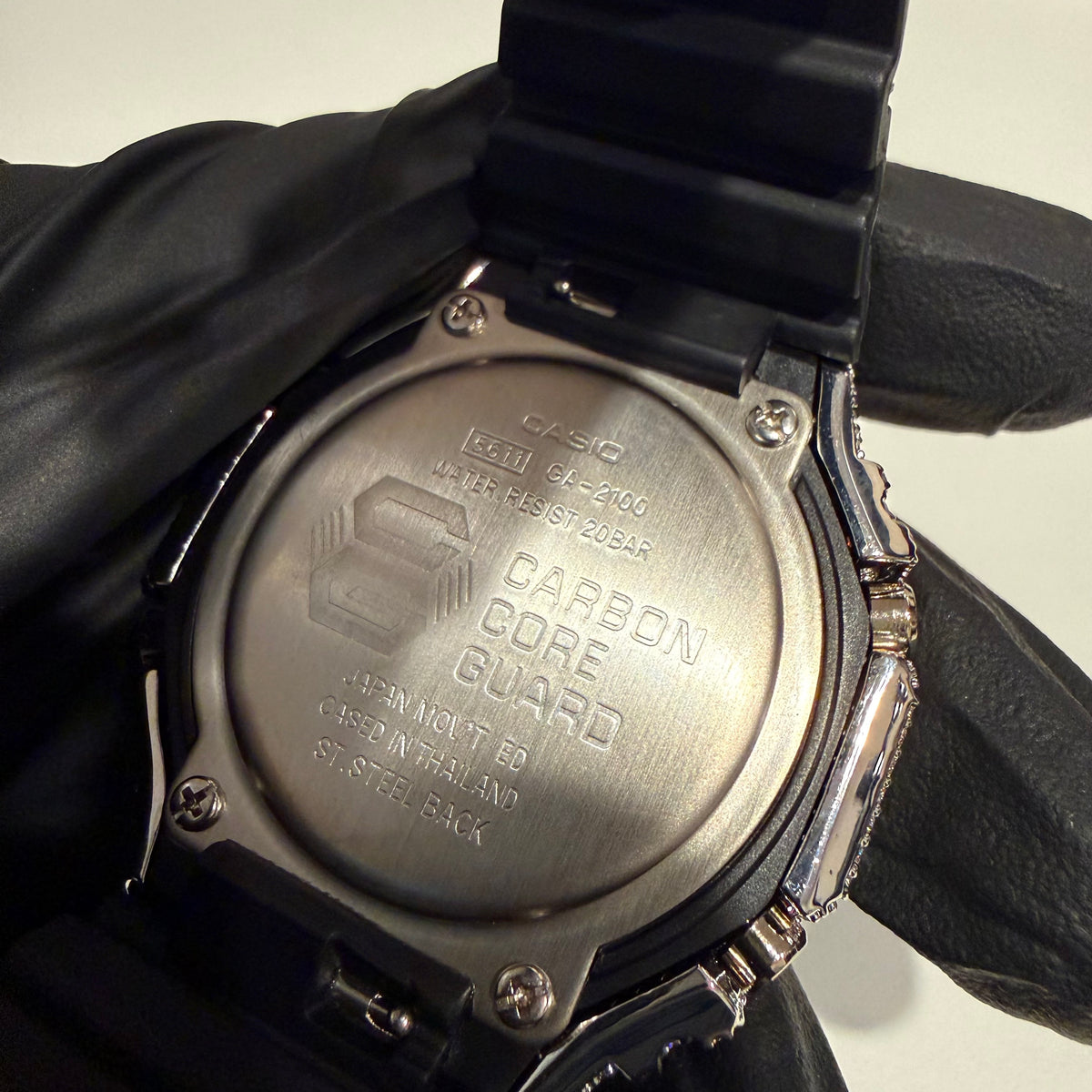 Moissanite Casio G Shock GA2100