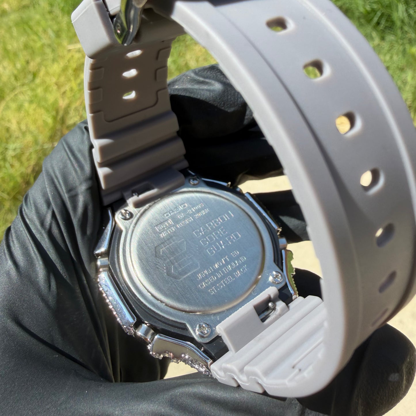Moissanite Casio G Shock GA2100
