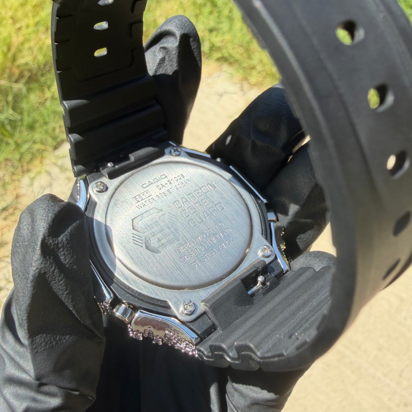 Moissanite Casio G Shock GA2100