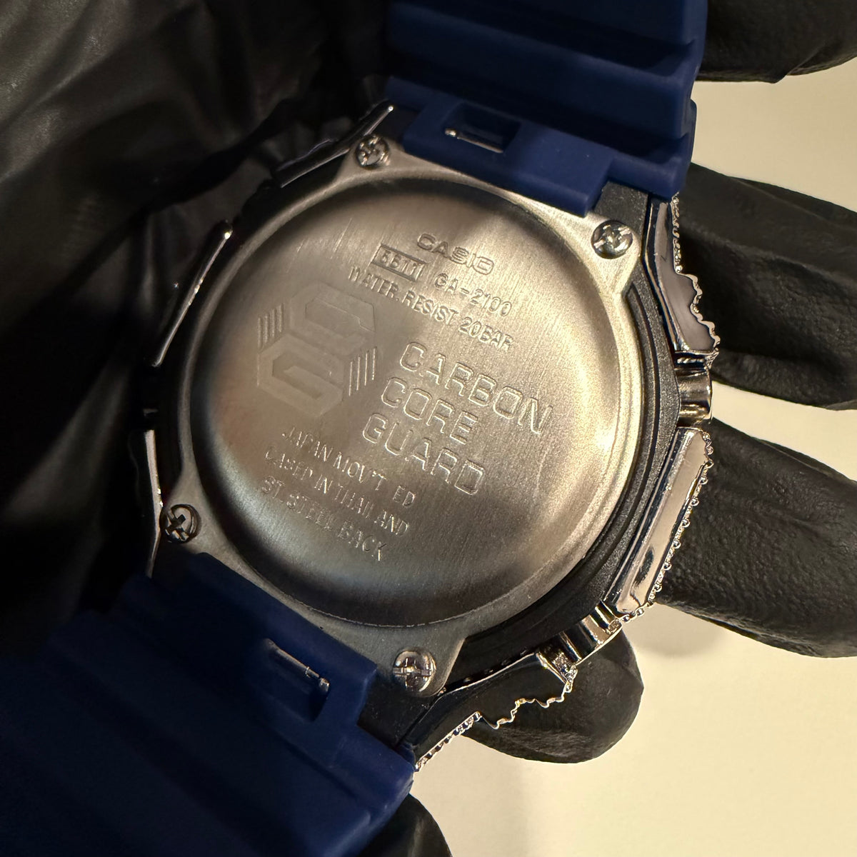 Moissanite Casio G Shock GA2100