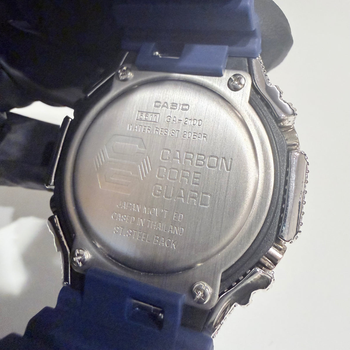 Moissanite Casio G Shock GA2100