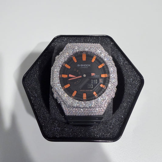 Moissanite Casio G Shock GA2100