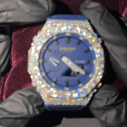 Moissanite Casio G Shock GA2100