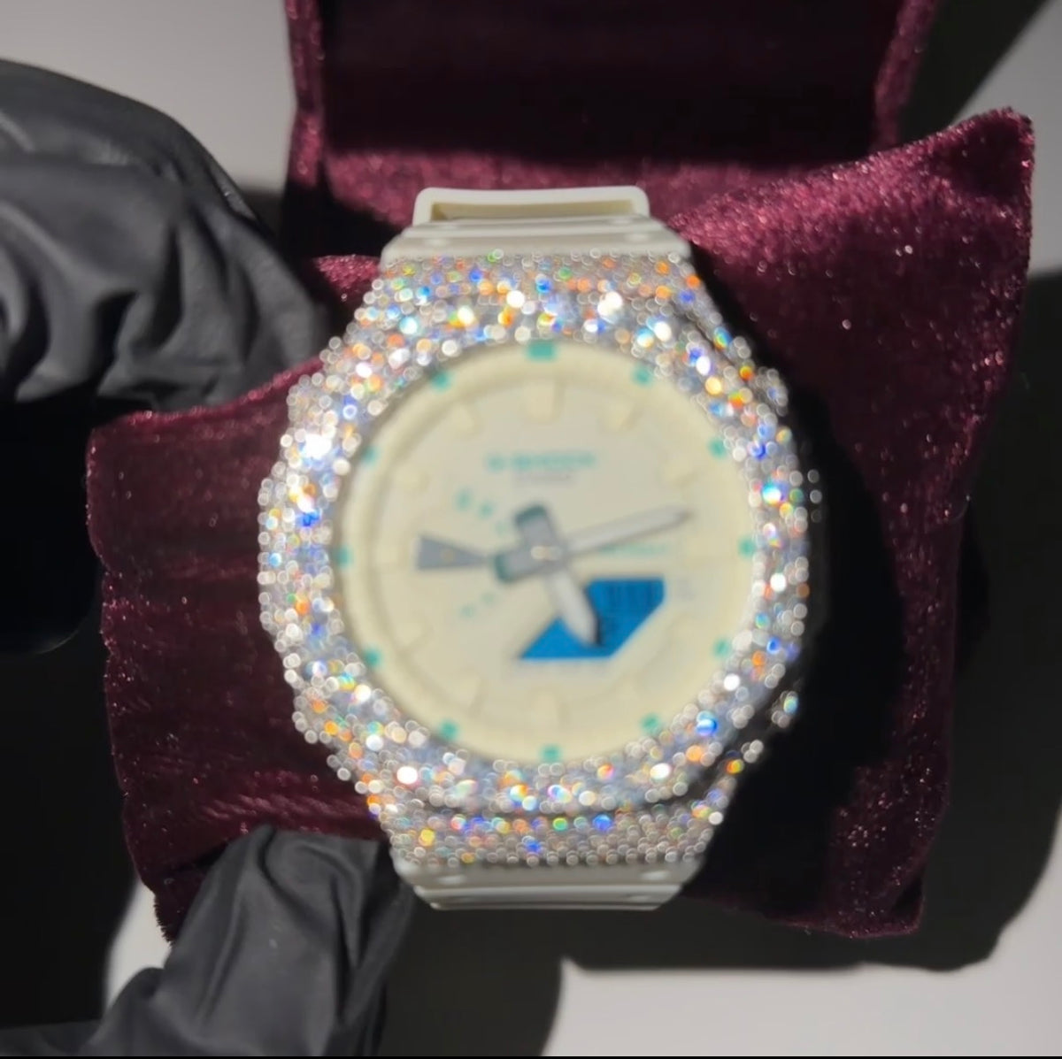 Moissanite Casio G Shock GA2100