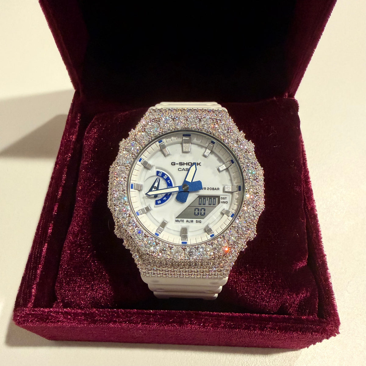 Moissanite Casio G Shock GA2100