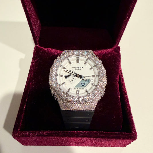 Moissanite Casio G Shock GA2100