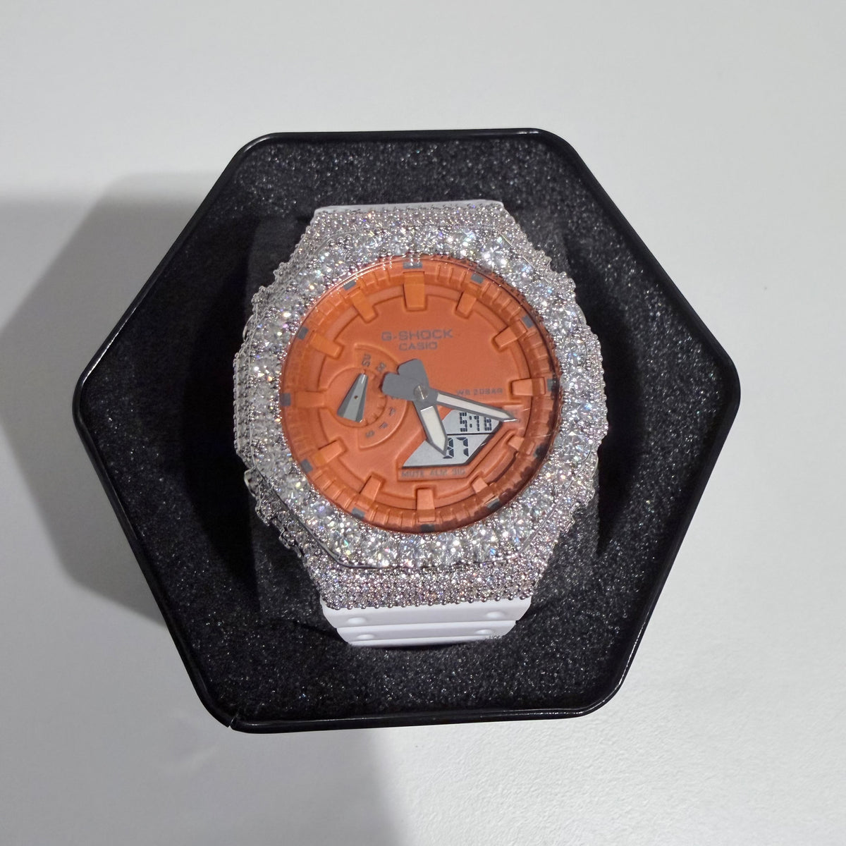 Moissanite Casio G Shock GA2100