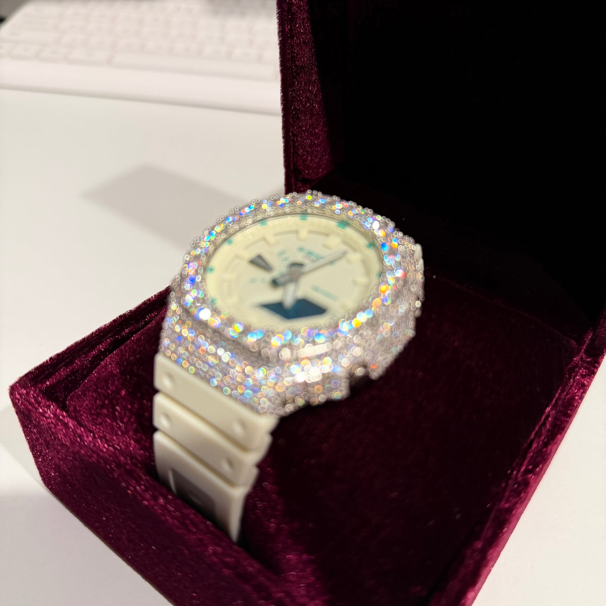 Moissanite Casio G Shock GA2100