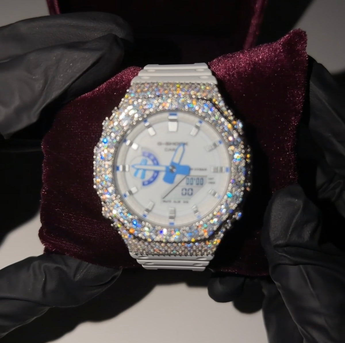 Moissanite Casio G Shock GA2100