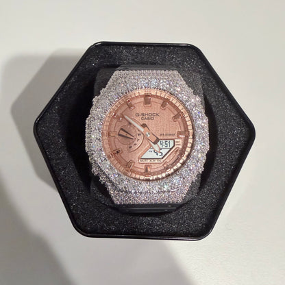 Moissanite Casio G Shock GA2100