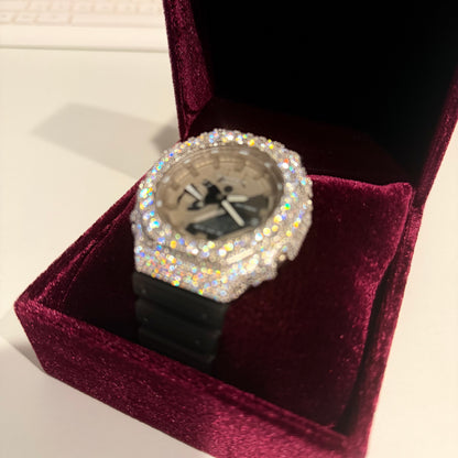 Moissanite Casio G Shock GA2100