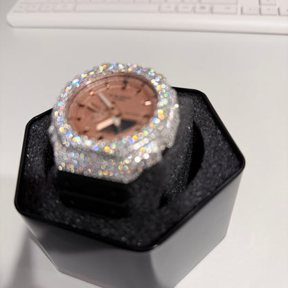 Moissanite Casio G Shock GA2100