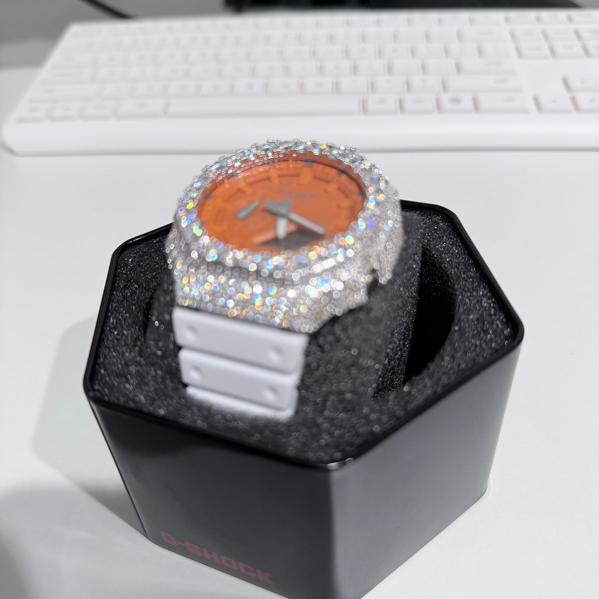 Moissanite Casio G Shock GA2100