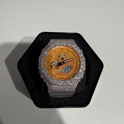 Moissanite Casio G Shock GA2100