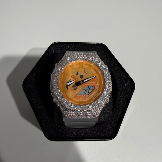 Moissanite Casio G Shock GA2100
