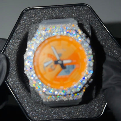 Moissanite Casio G Shock GA2100