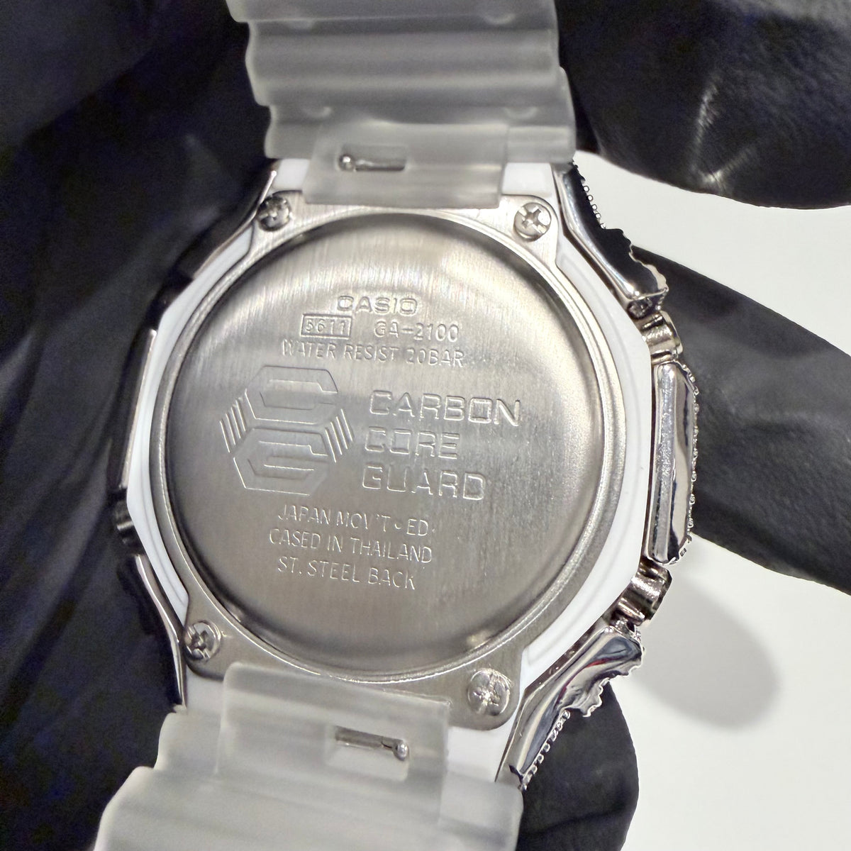 Moissanite Casio G Shock GA2100