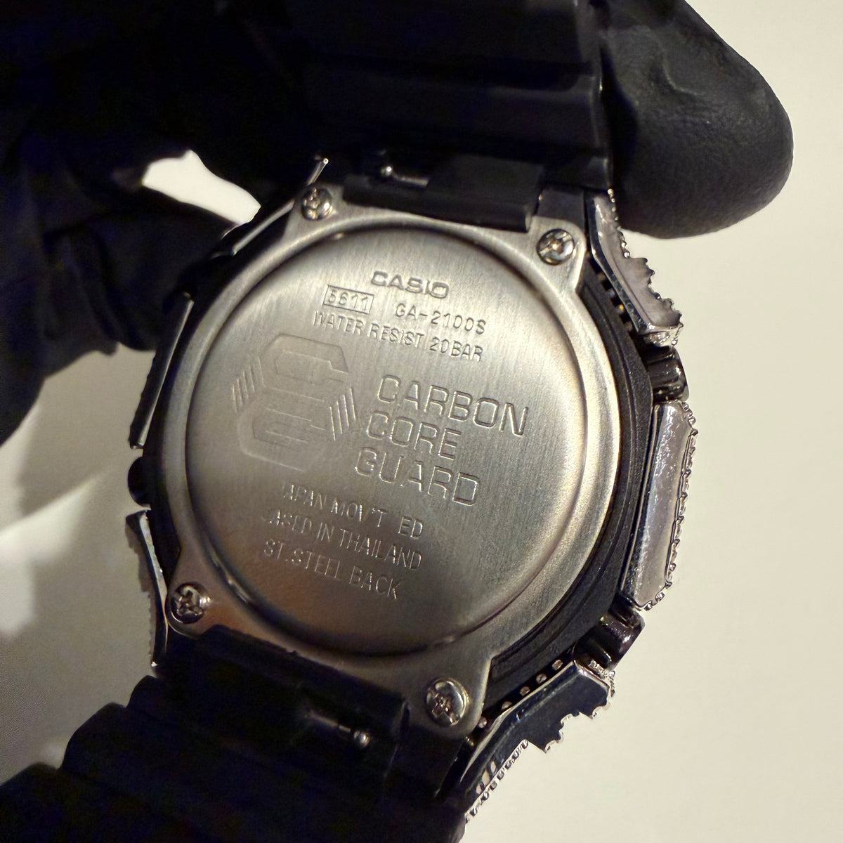 Moissanite Casio G Shock GA2100