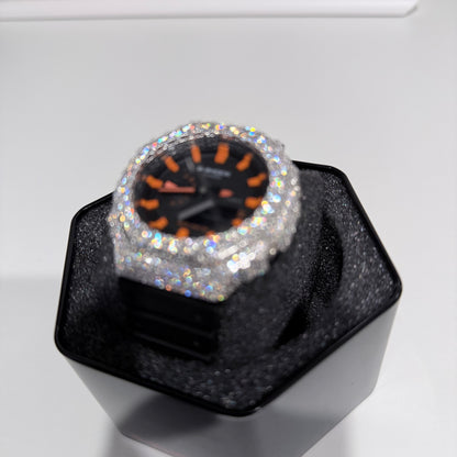 Moissanite Casio G Shock GA2100