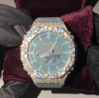 Moissanite Casio G Shock GA2100