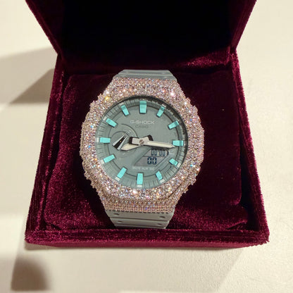 Moissanite Casio G Shock GA2100