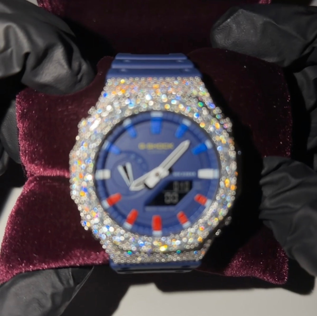 Moissanite Casio G Shock GA2100
