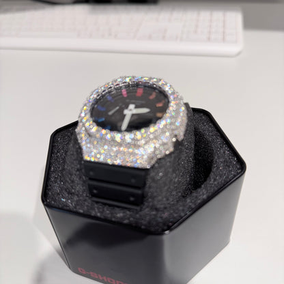 Moissanite Casio G Shock GA2100