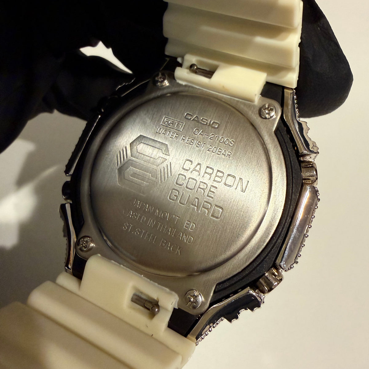 Moissanite Casio G Shock GA2100