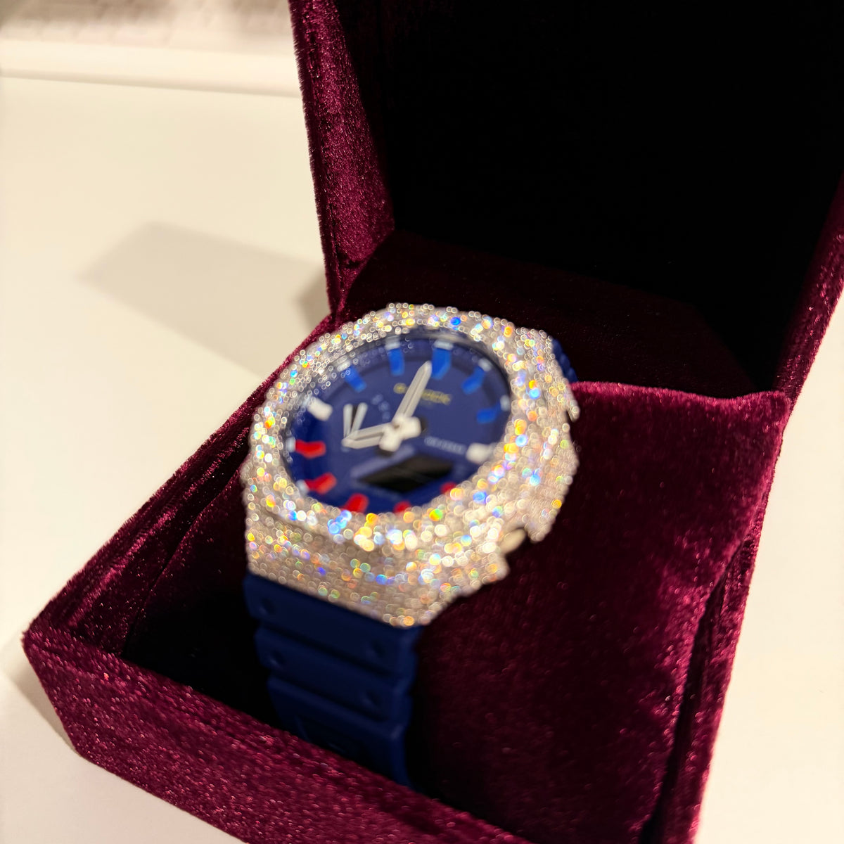 Moissanite Casio G Shock GA2100