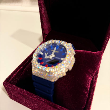 Moissanite Casio G Shock GA2100