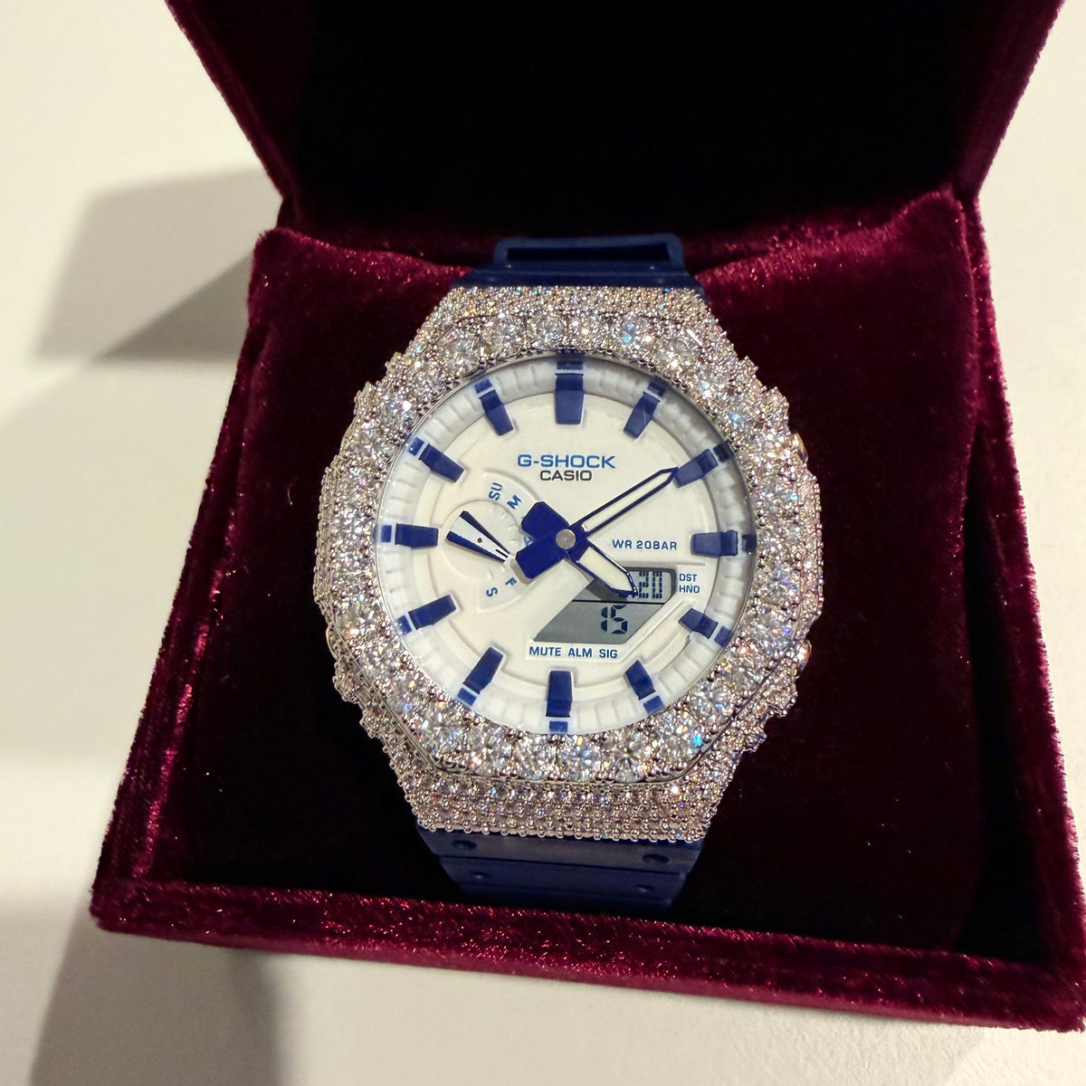 Moissanite Casio G Shock GA2100