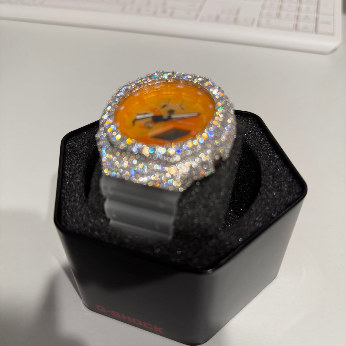 Moissanite Casio G Shock GA2100