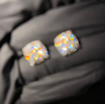 Moissanite Stud Earrings 925 Silver