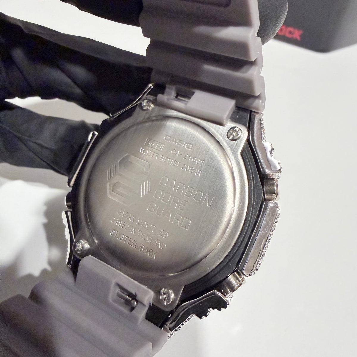 Moissanite Casio G Shock GA2100