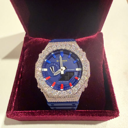 Moissanite Casio G Shock GA2100
