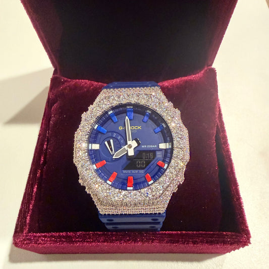 Moissanite Casio G Shock GA2100