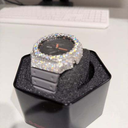 Moissanite Casio G Shock GA2100