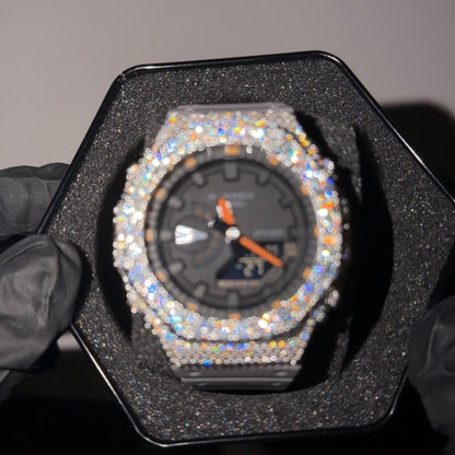 Moissanite Casio G Shock GA2100