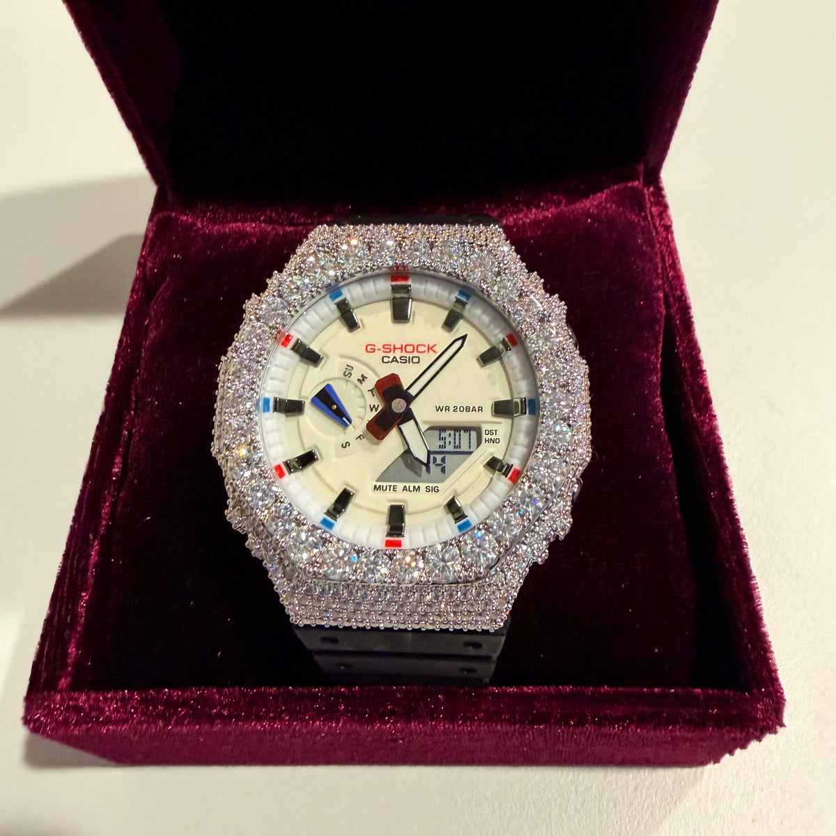 Moissanite Casio G Shock GA2100