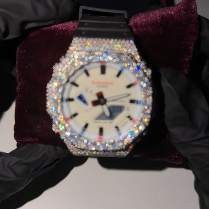 Moissanite Casio G Shock GA2100