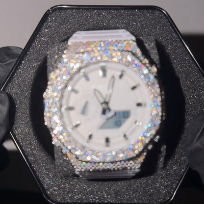 Moissanite Casio G Shock GA2100