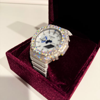 Moissanite Casio G Shock GA2100