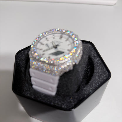 Moissanite Casio G Shock GA2100