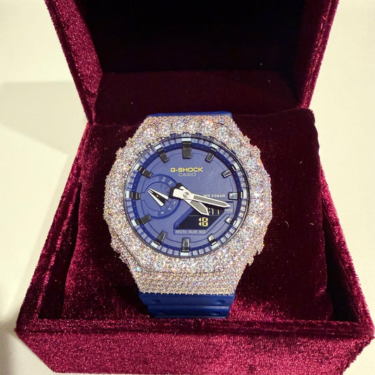 Moissanite Casio G Shock GA2100