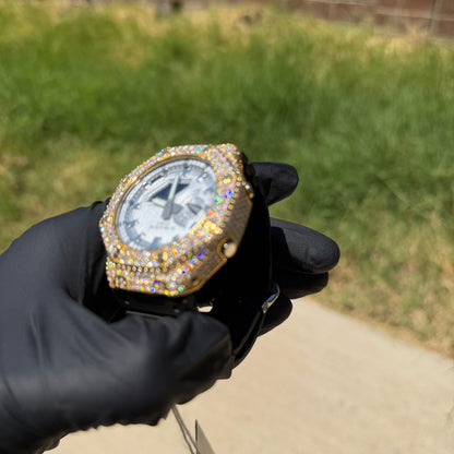 Moissanite Casio G Shock GA2100