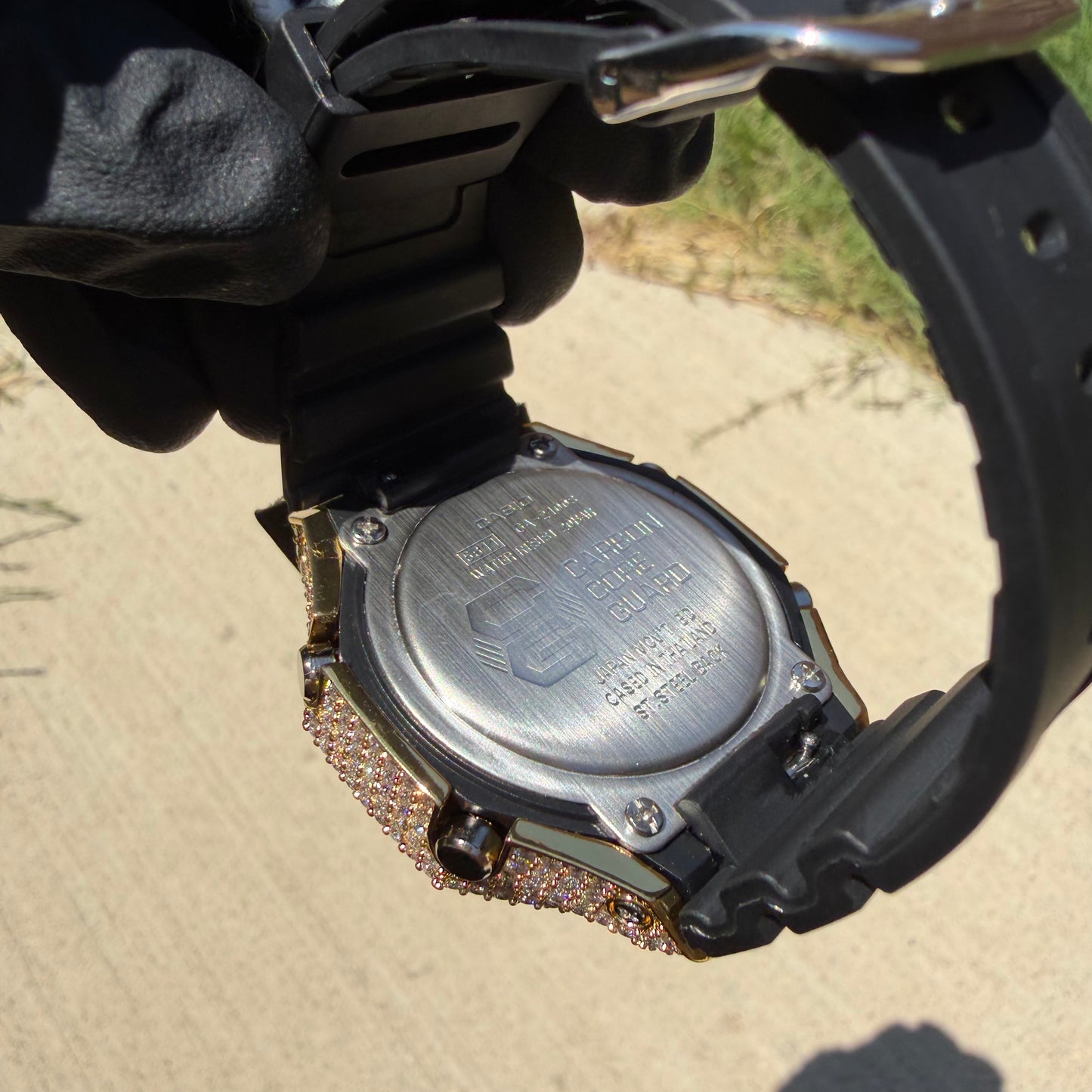Moissanite Casio G Shock GA2100
