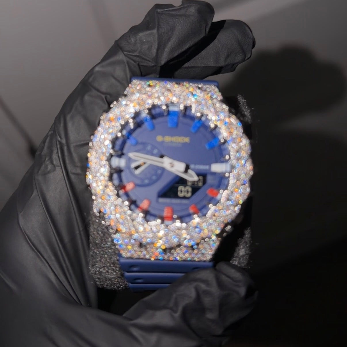 Moissanite Casio G Shock GA2100