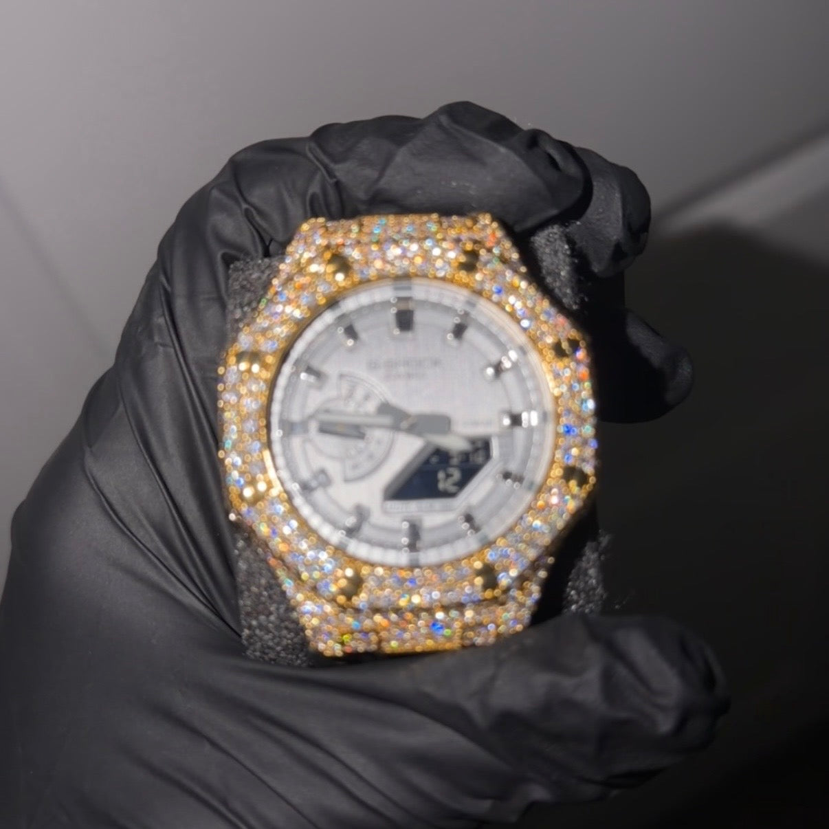 Moissanite Casio G Shock GA2100