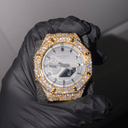 Moissanite Casio G Shock GA2100