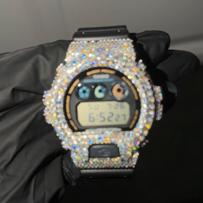 Moissanite Casio G Shock DW6900